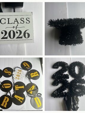 Graduation Decorations 2026, Congrats Grad Banner Class of 2026 Party New